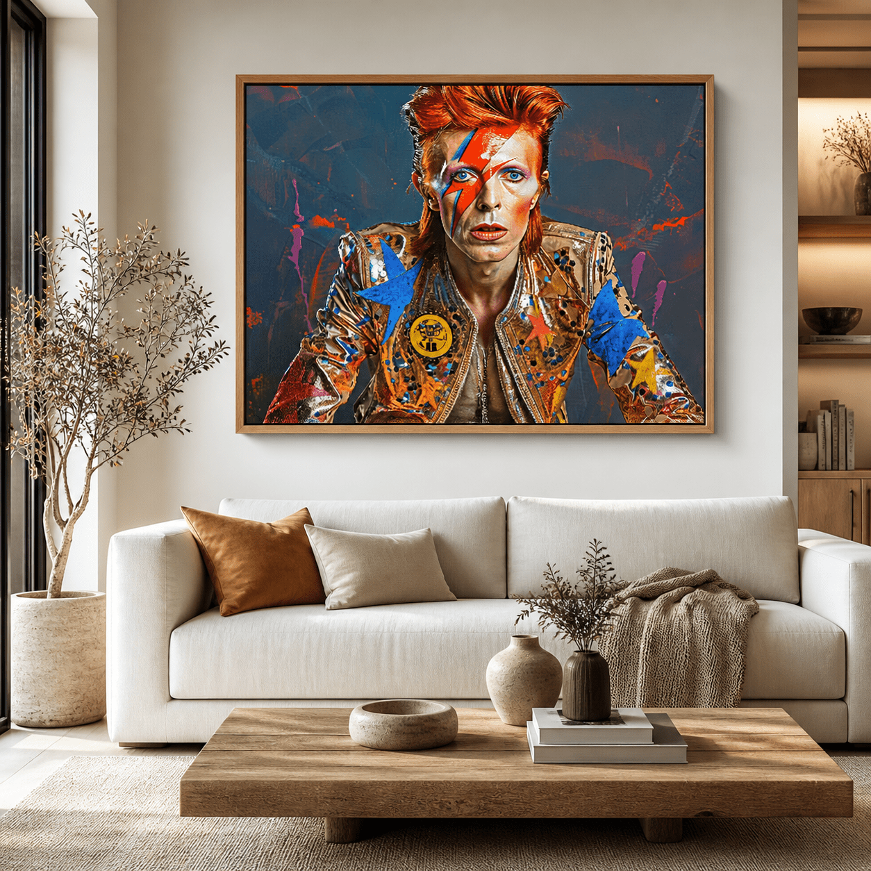 David Bowie original painting for sale