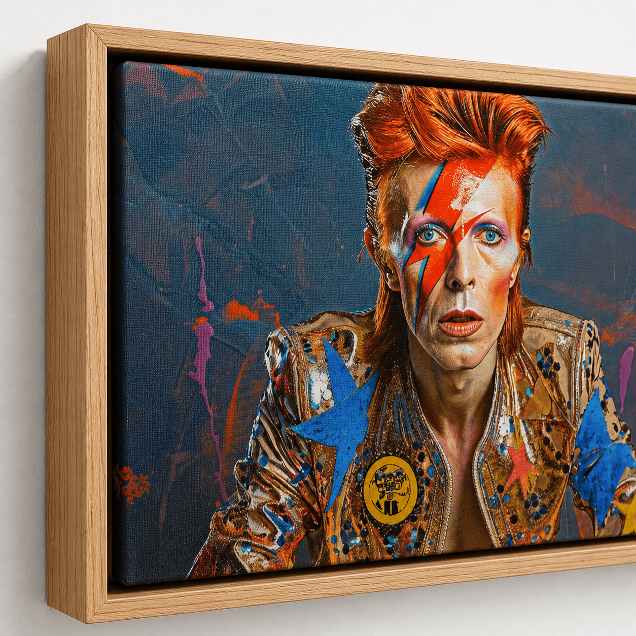 David Bowie original painting for sale