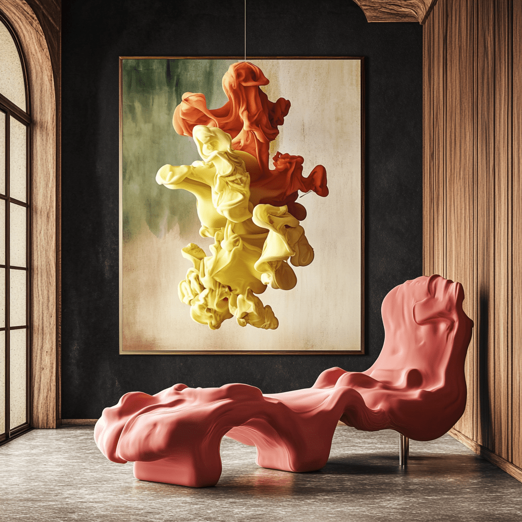 Original Painting : Molten Motion – Abstract Fluid Painting - Chiara Rossetti
