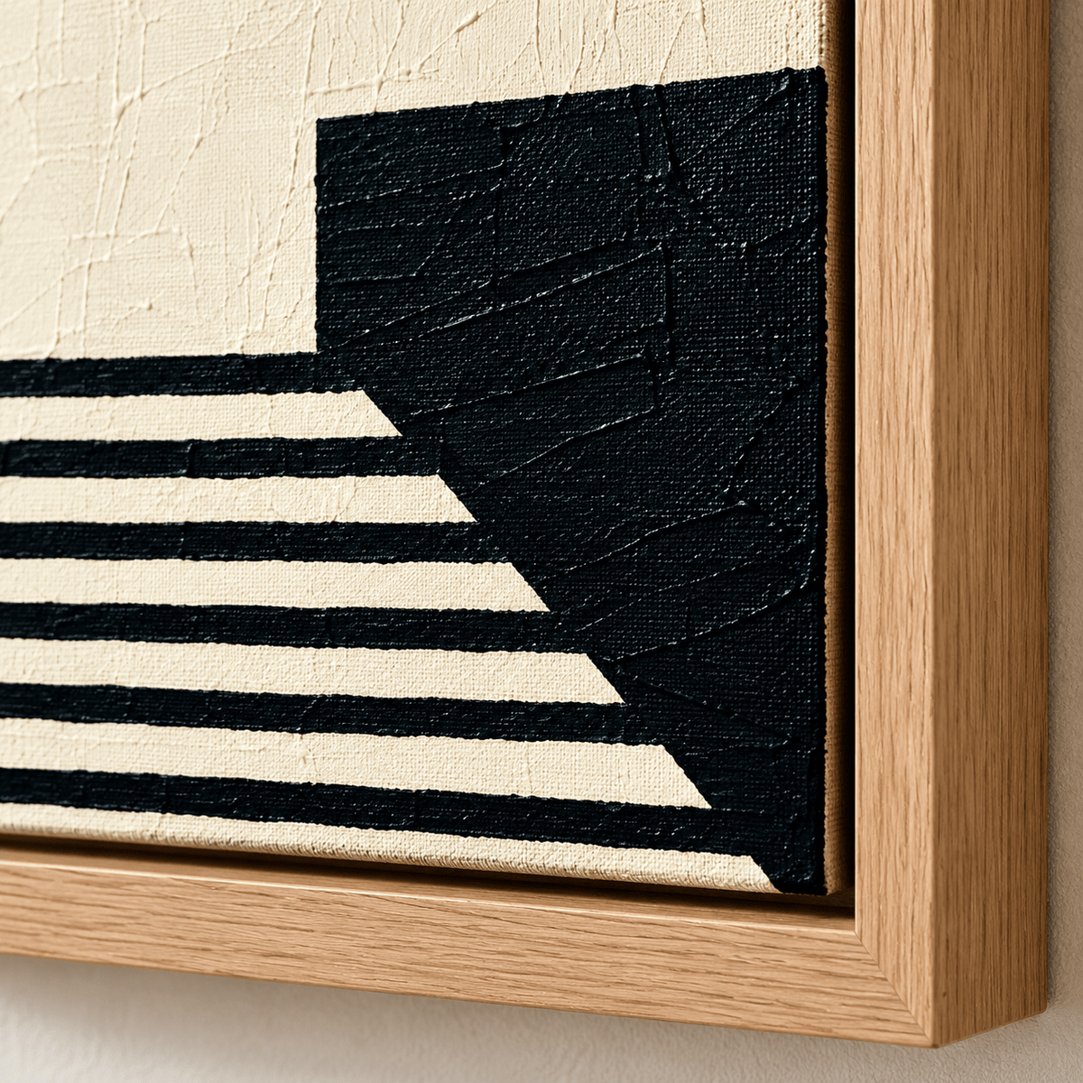 Optical Illusion Painting – Ivory Corridor by Rossetti Art
