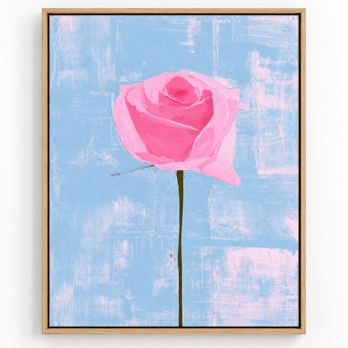 Rose Painting Original – Sky Rose by Rossetti Art