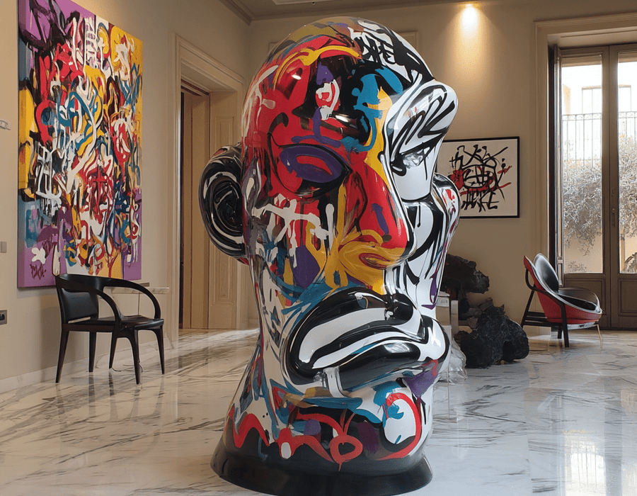 Fiberglass sculpture