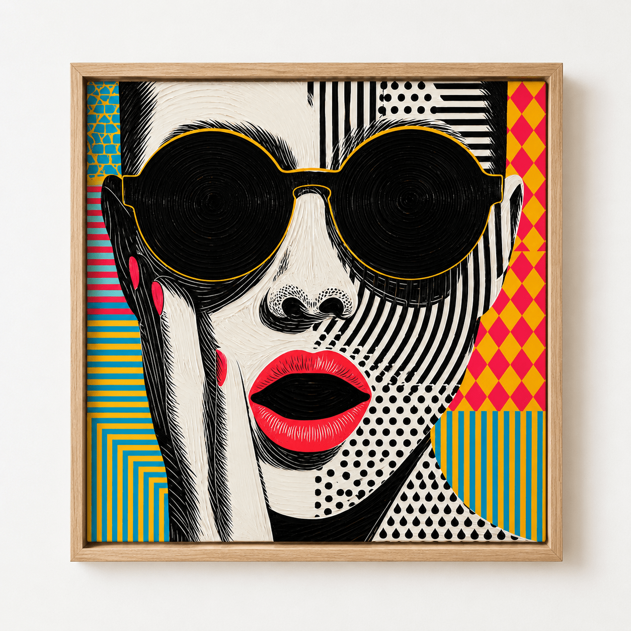 Pop Art Print — Mosaic by Rossetti Art