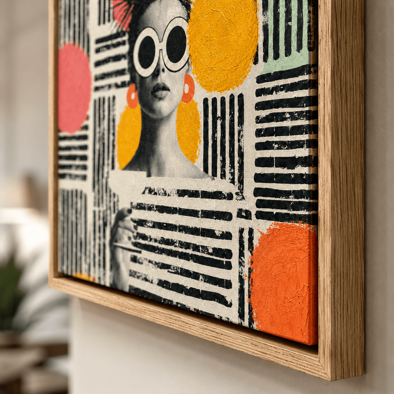 Pop Art Wall Art Canvas Print — Prima by Rossetti Art