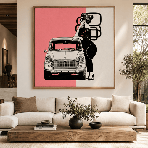 Pop Art Wall Art Framed — Incognito by Rossetti Art