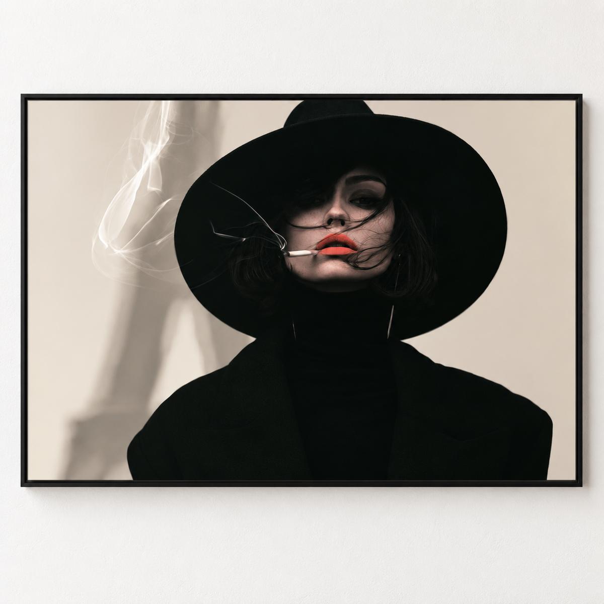 Portrait Art Print – Smoke and Shadow by Rossetti Art