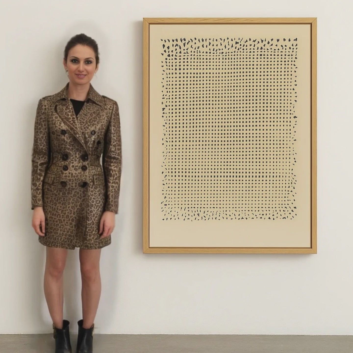 Minimalist abstract canvas wall art