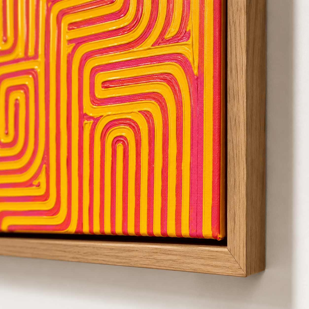 Psychedelic Wall Art — Fever Canvas Print | Rossetti Art
