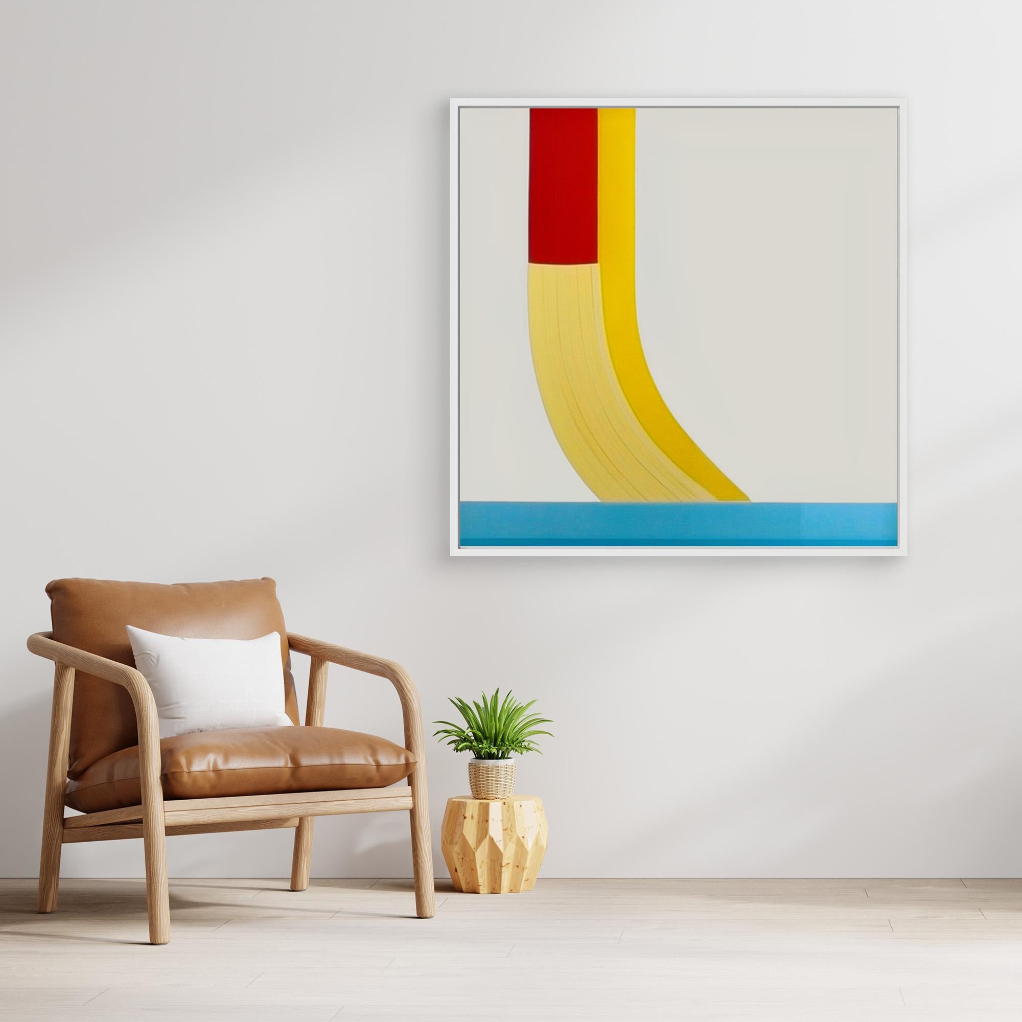 Canvas Print: Minimalist Motion - Geometric Abstract Wall Art