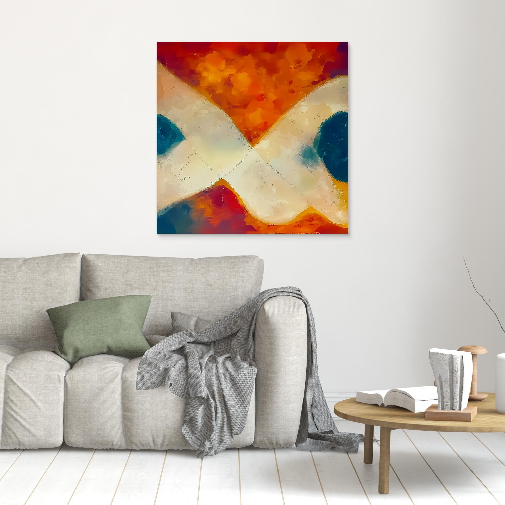 Canvas Print: Infinite Flow – Contemporary Abstract Art