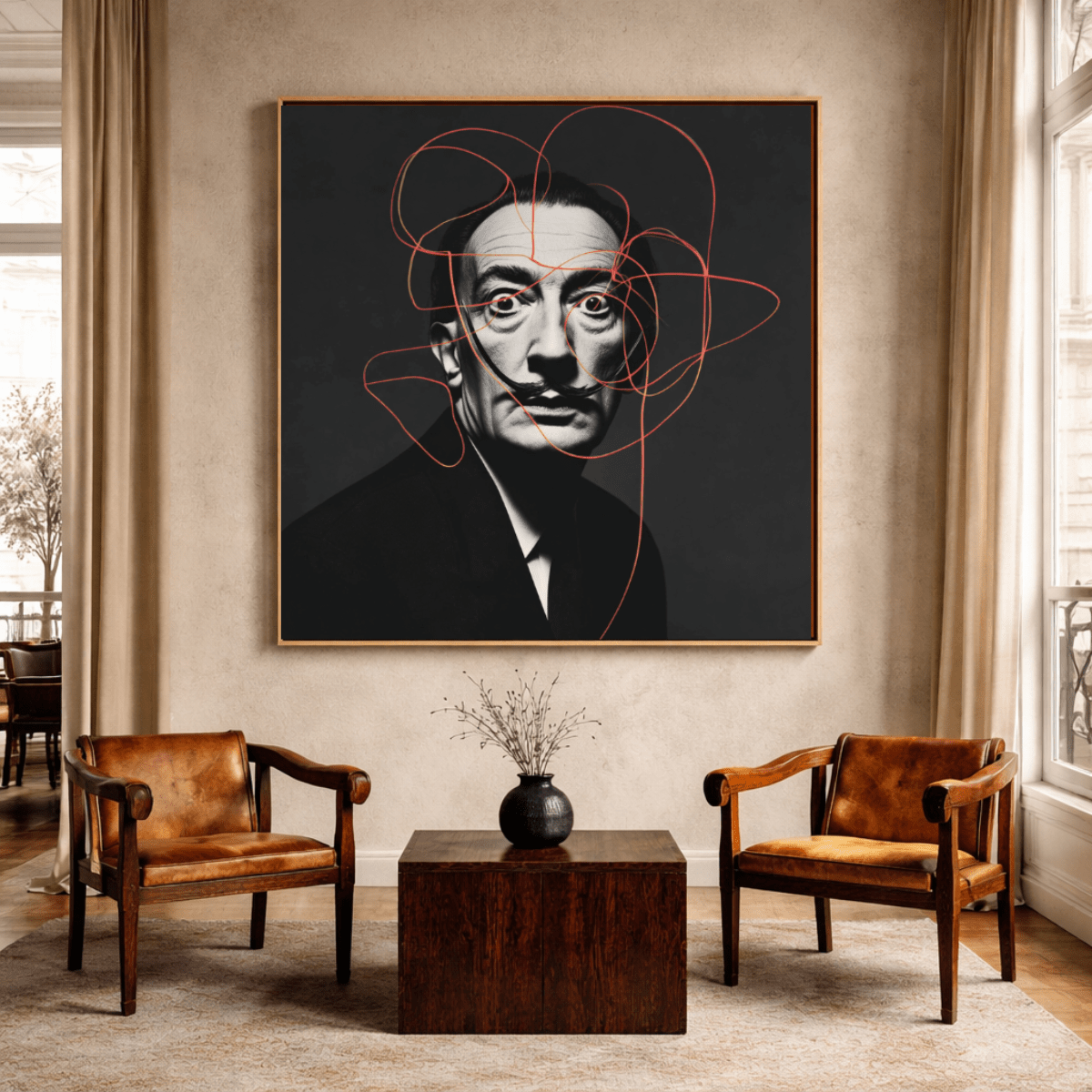 Salvador Dali Portrait