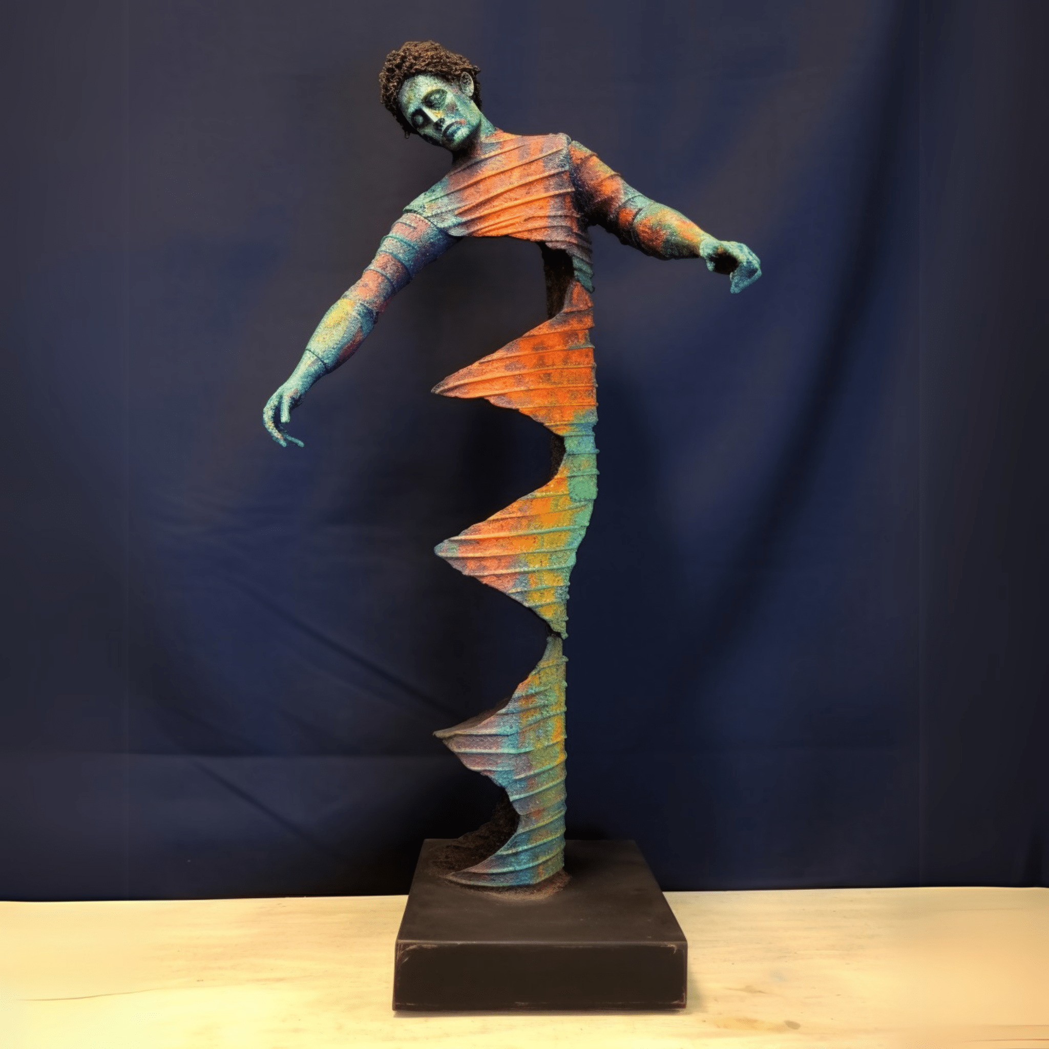 Sculpture Art : "Spiral Awakening" - Chiara Rossetti
