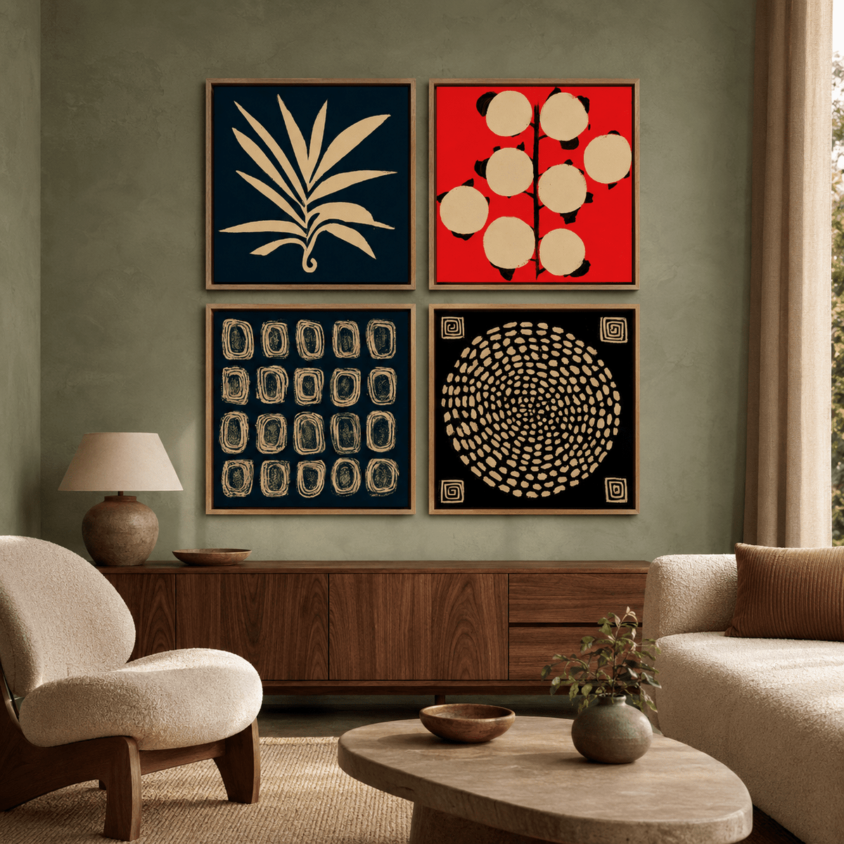 Set of 4 Wall Art