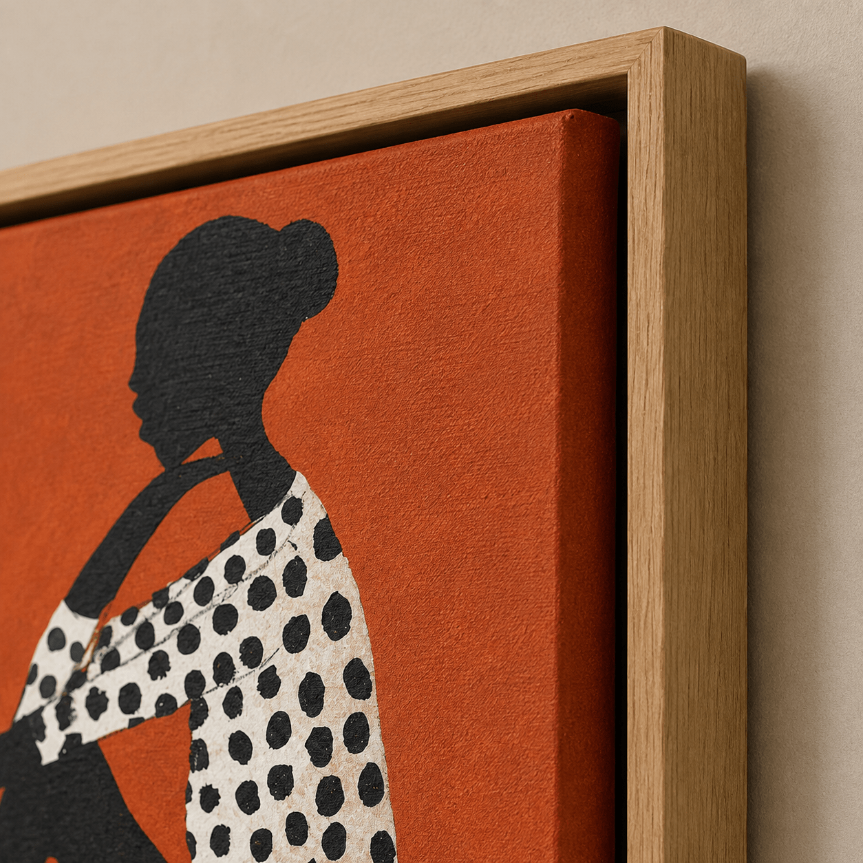 Silhouette Wall Art — Quiet Ember