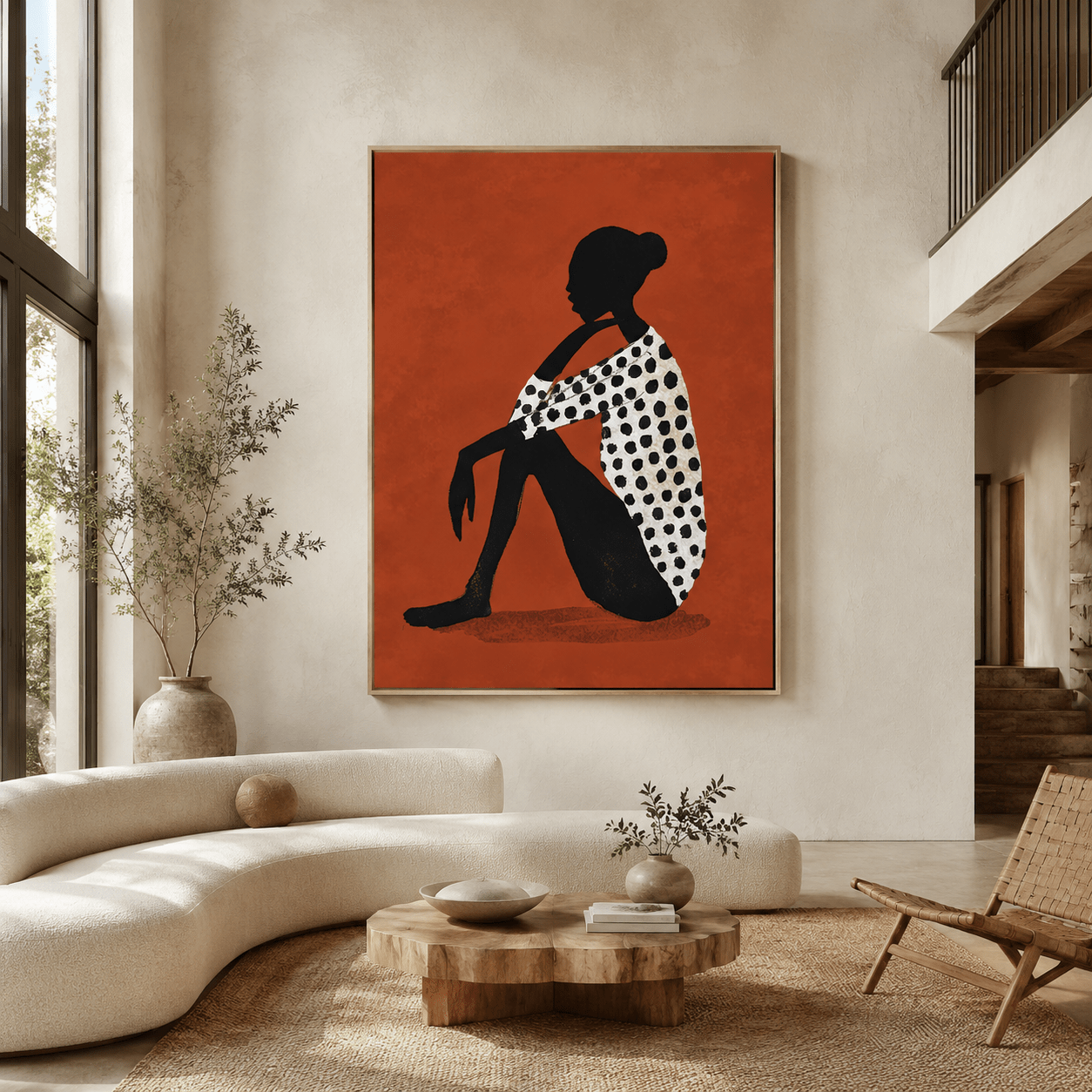 Silhouette Wall Art — Quiet Ember
