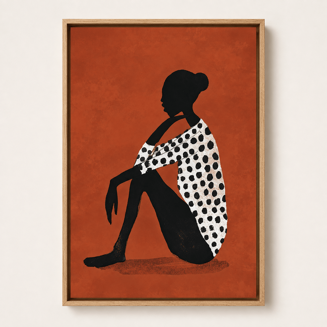 Silhouette Wall Art — Quiet Ember