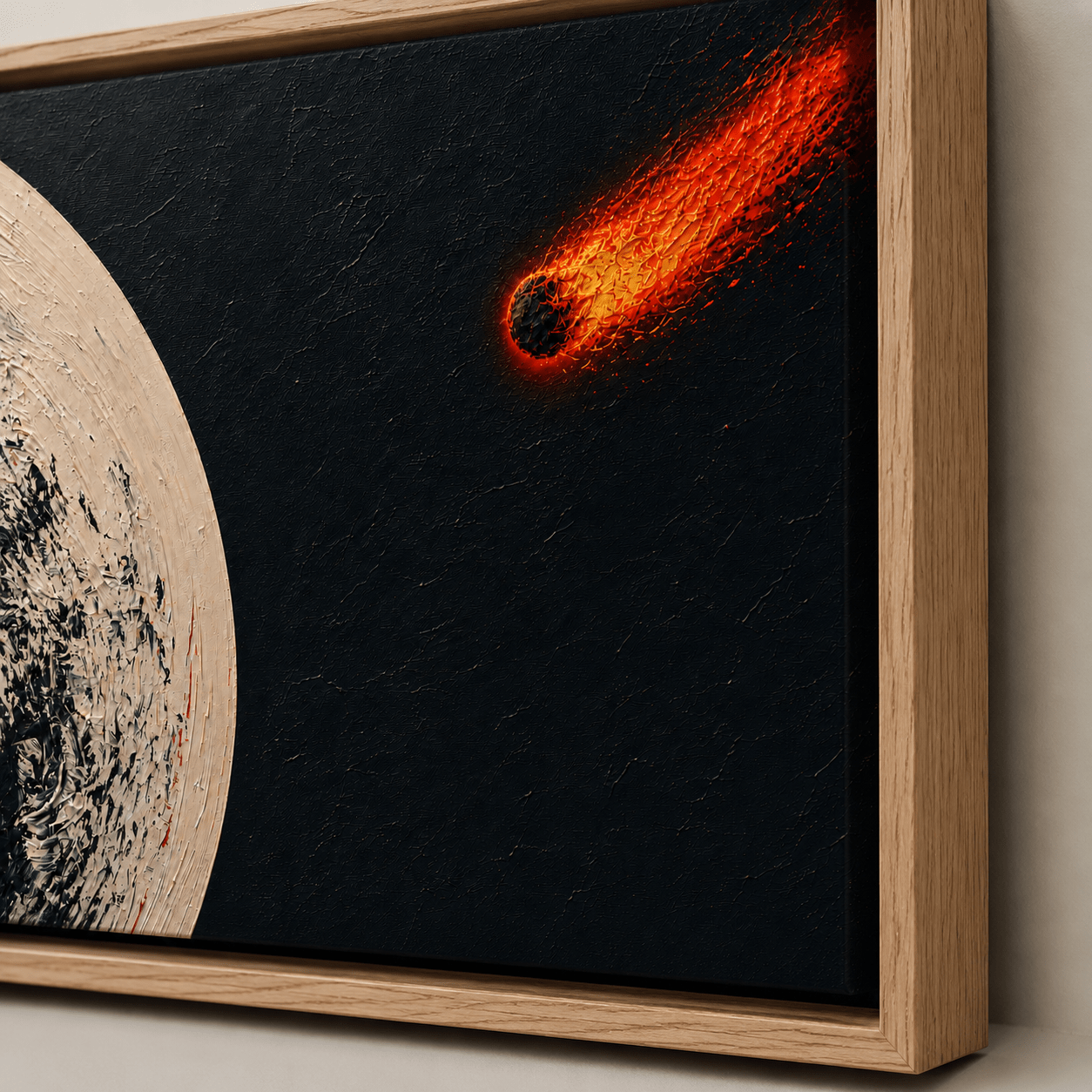 Space Canvas Print — The Approach by Rossetti Art