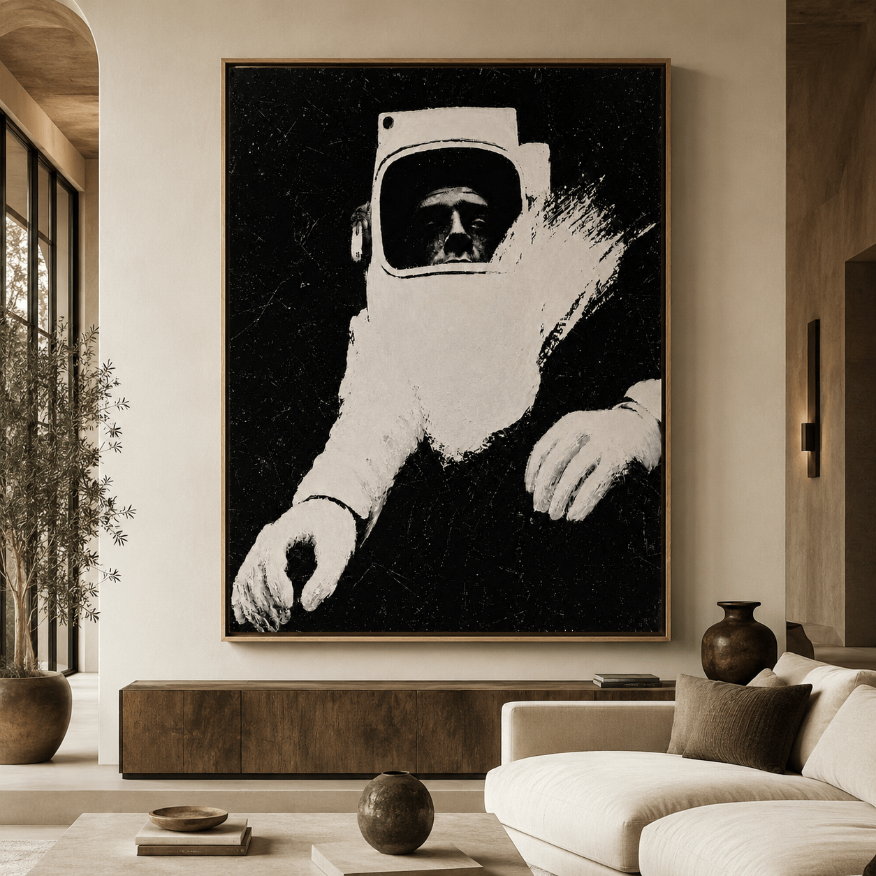 Space Wall Art Canvas Print — Apogee by Rossetti Art