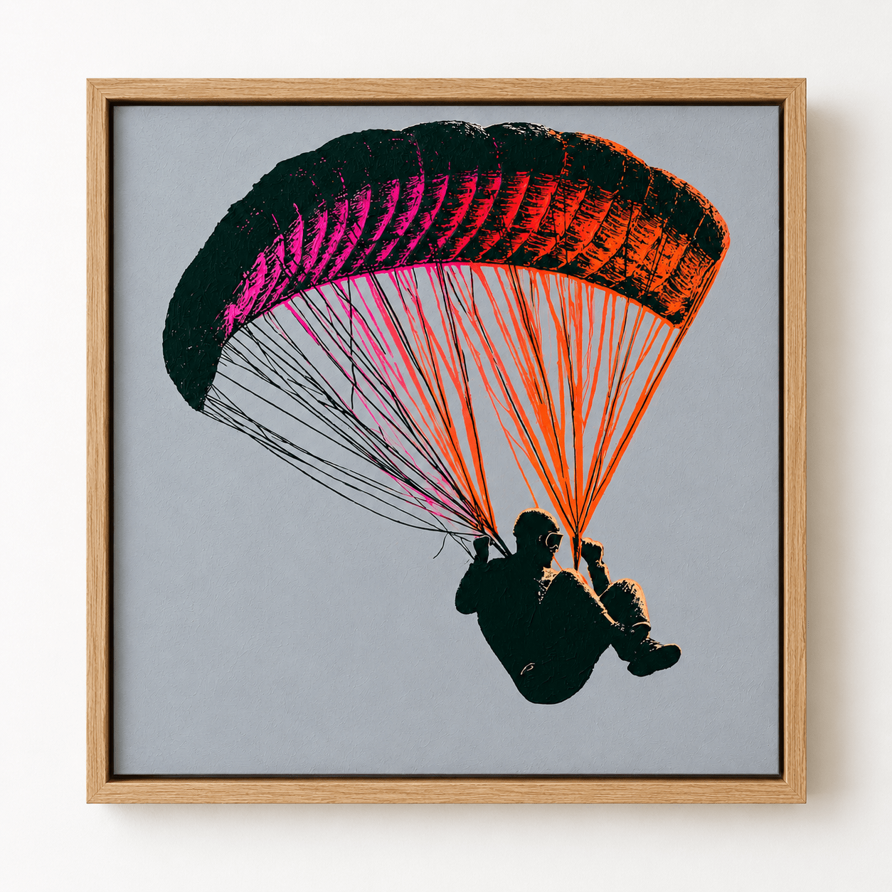 Sports Wall Art Canvas Print — Free Fall by Rossetti Art