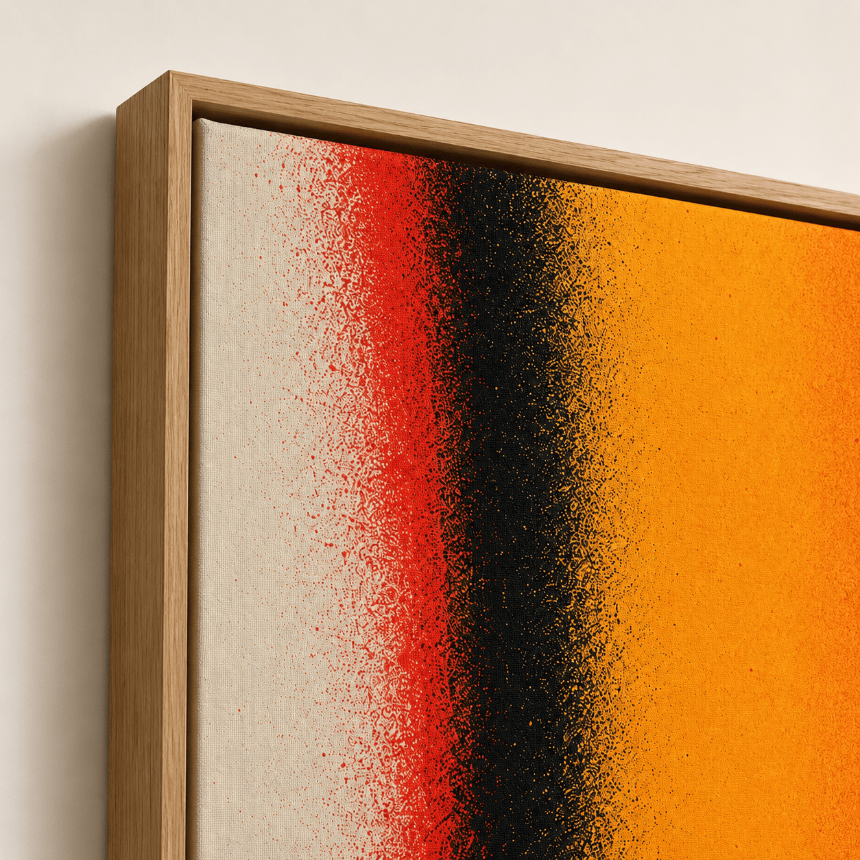 Spray Paint Wall Art Canvas Print — Blaze by Rossetti Art