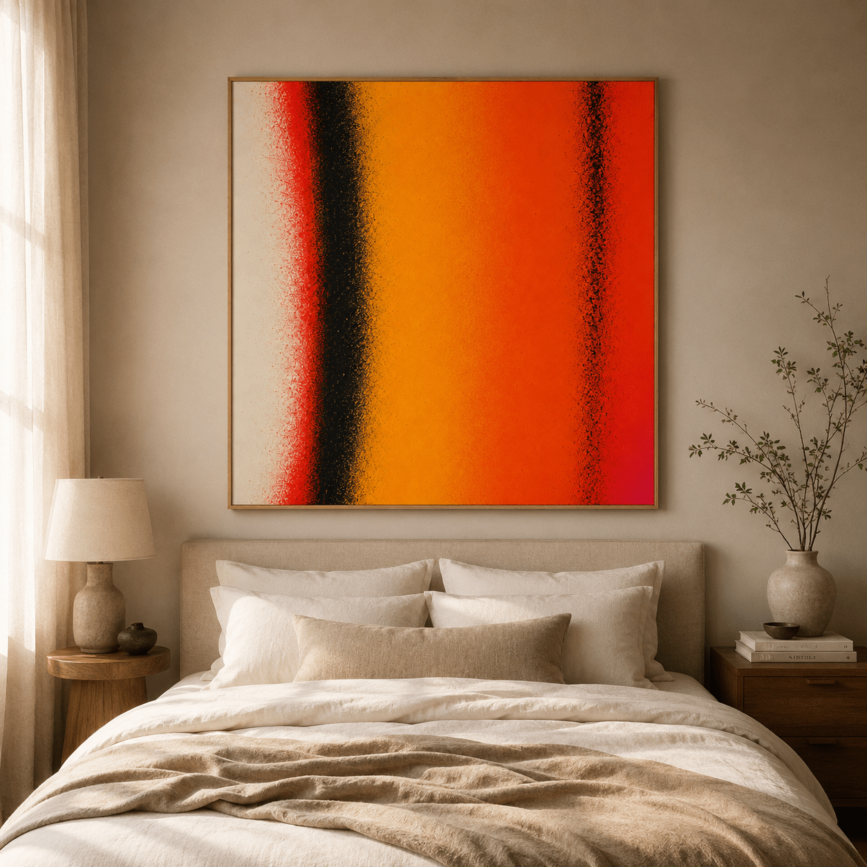 Spray Paint Wall Art Canvas Print — Blaze by Rossetti Art