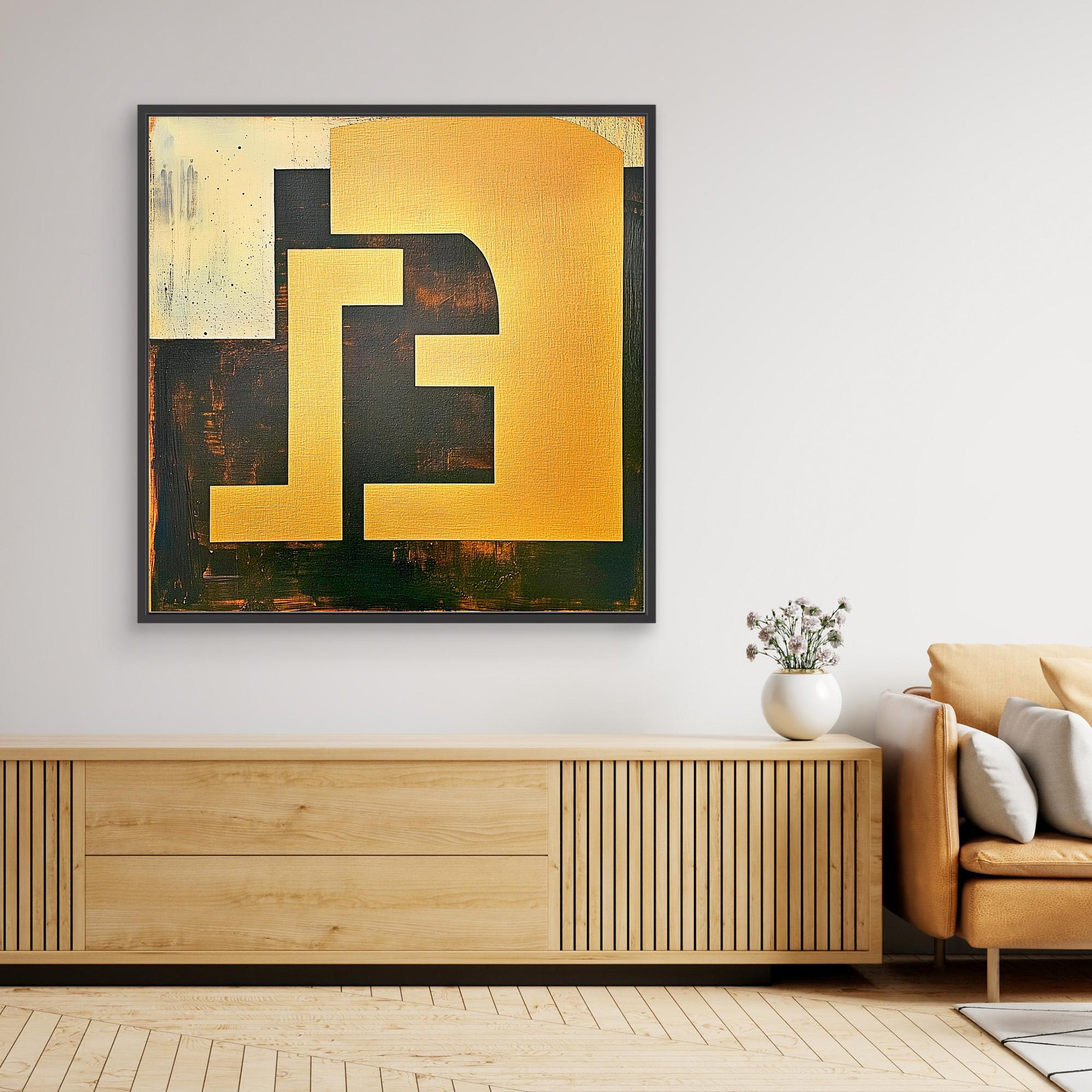 Canvas Print : Radiant Geometry - Modern Abstract Wall Art Canvas