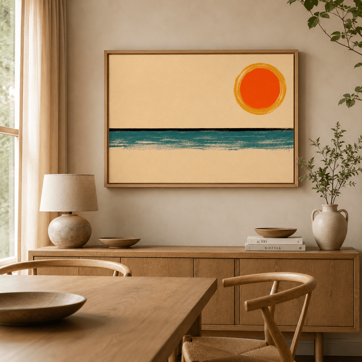 Sunset Wall Art Canvas Print