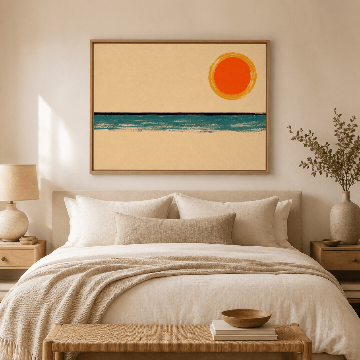 Sunset Wall Art Canvas Print