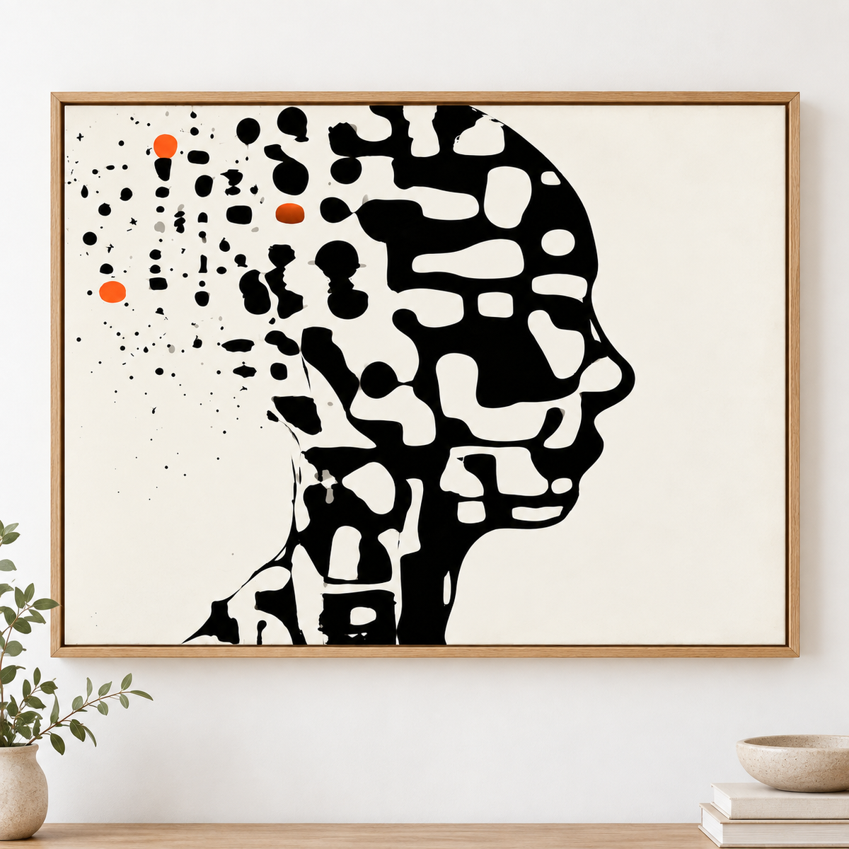 Surreal Wall Art – Scattered Thoughts by Rossetti Art