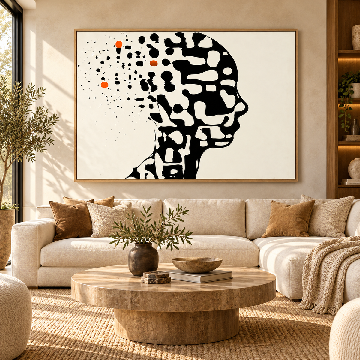 Surreal Wall Art – Scattered Thoughts by Rossetti Art