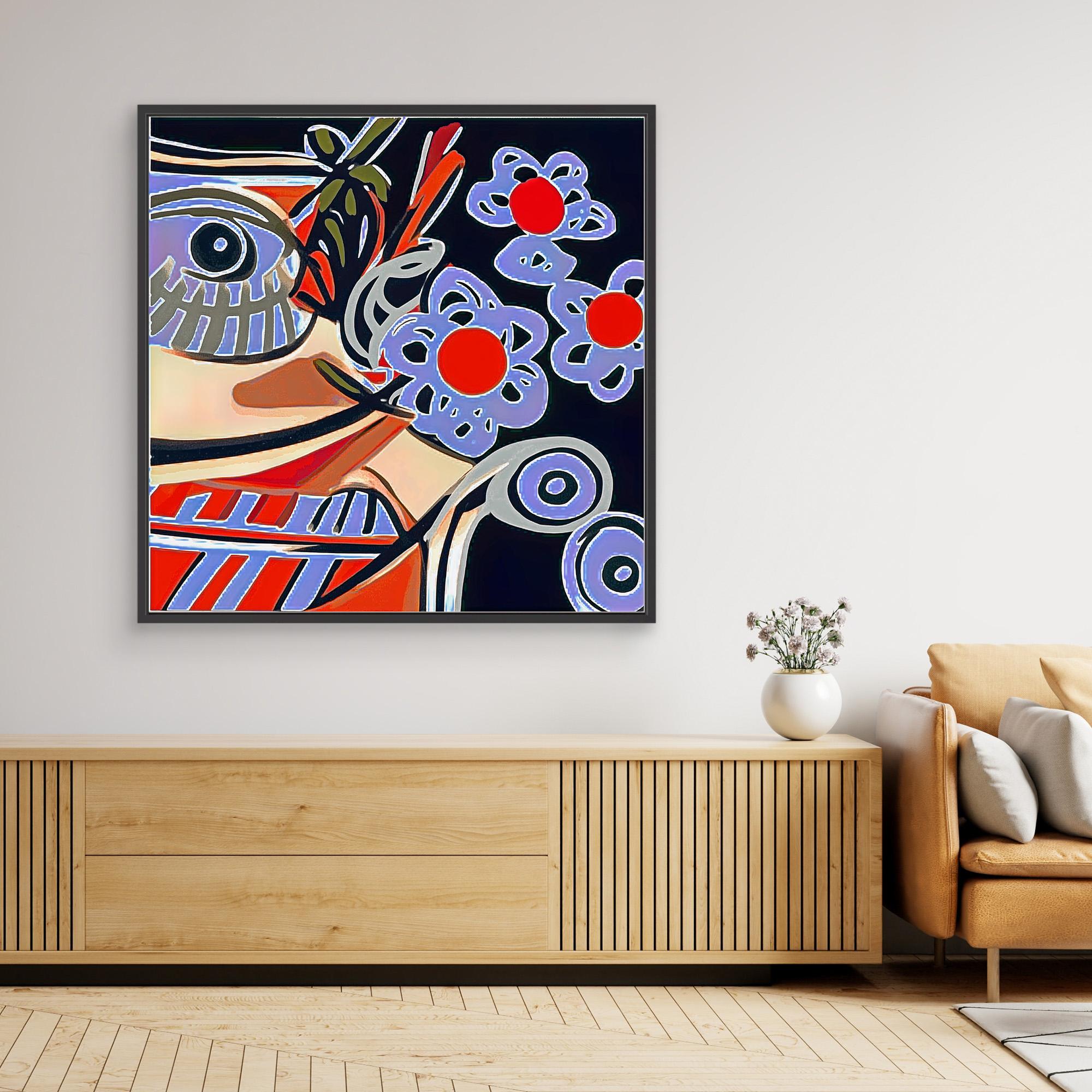 Canvas Print: Wild Bloom – Pop Art Canvas Prints