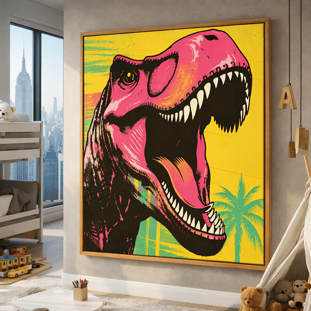 T-Rex Art For Kids