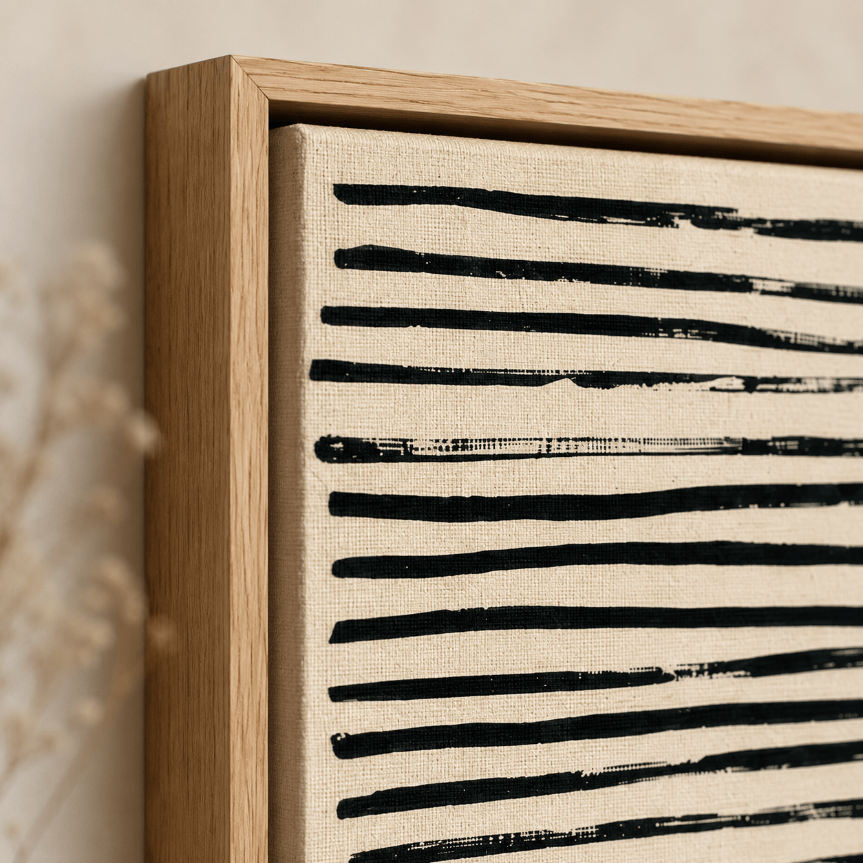 Textured Abstract Art Canvas Print — Strata by Rossetti Art