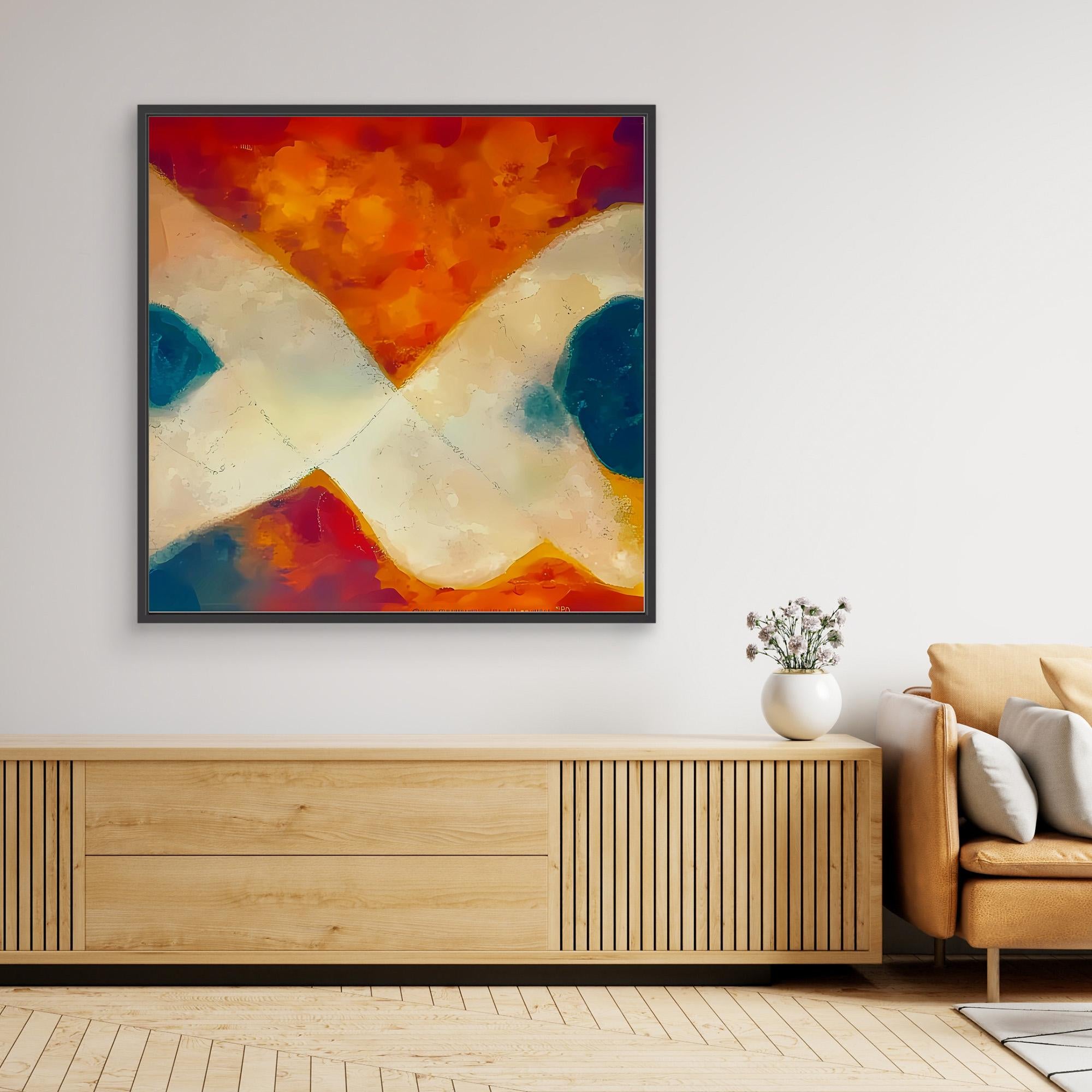 Canvas Print: Infinite Flow – Contemporary Abstract Art