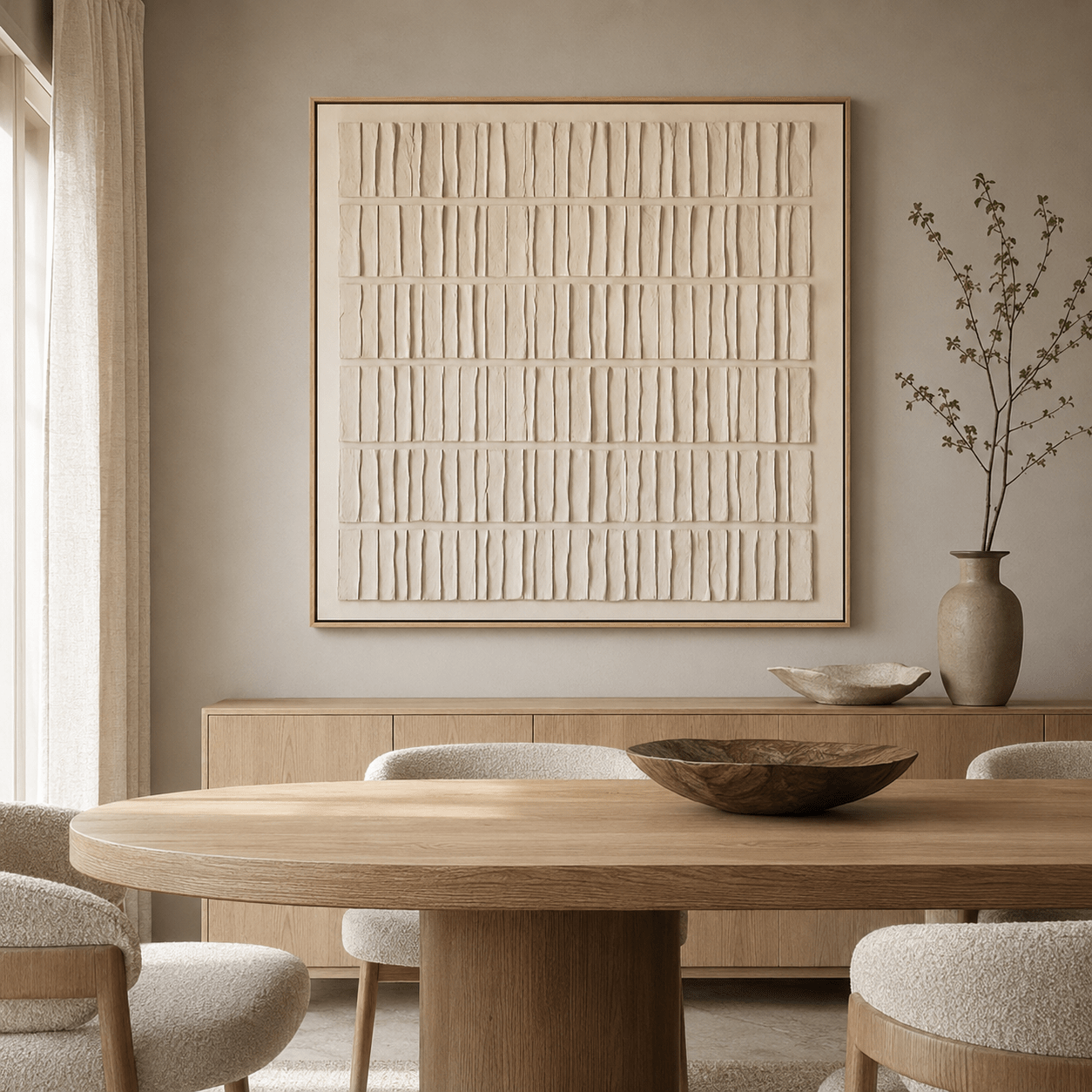 Wabi Sabi Textured Painting