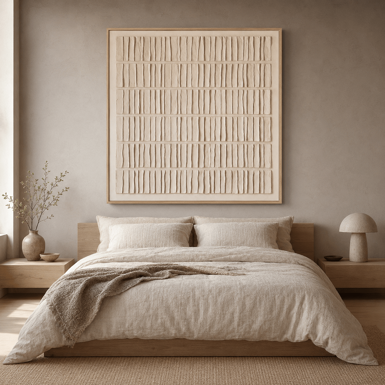 Wabi Sabi Textured Painting