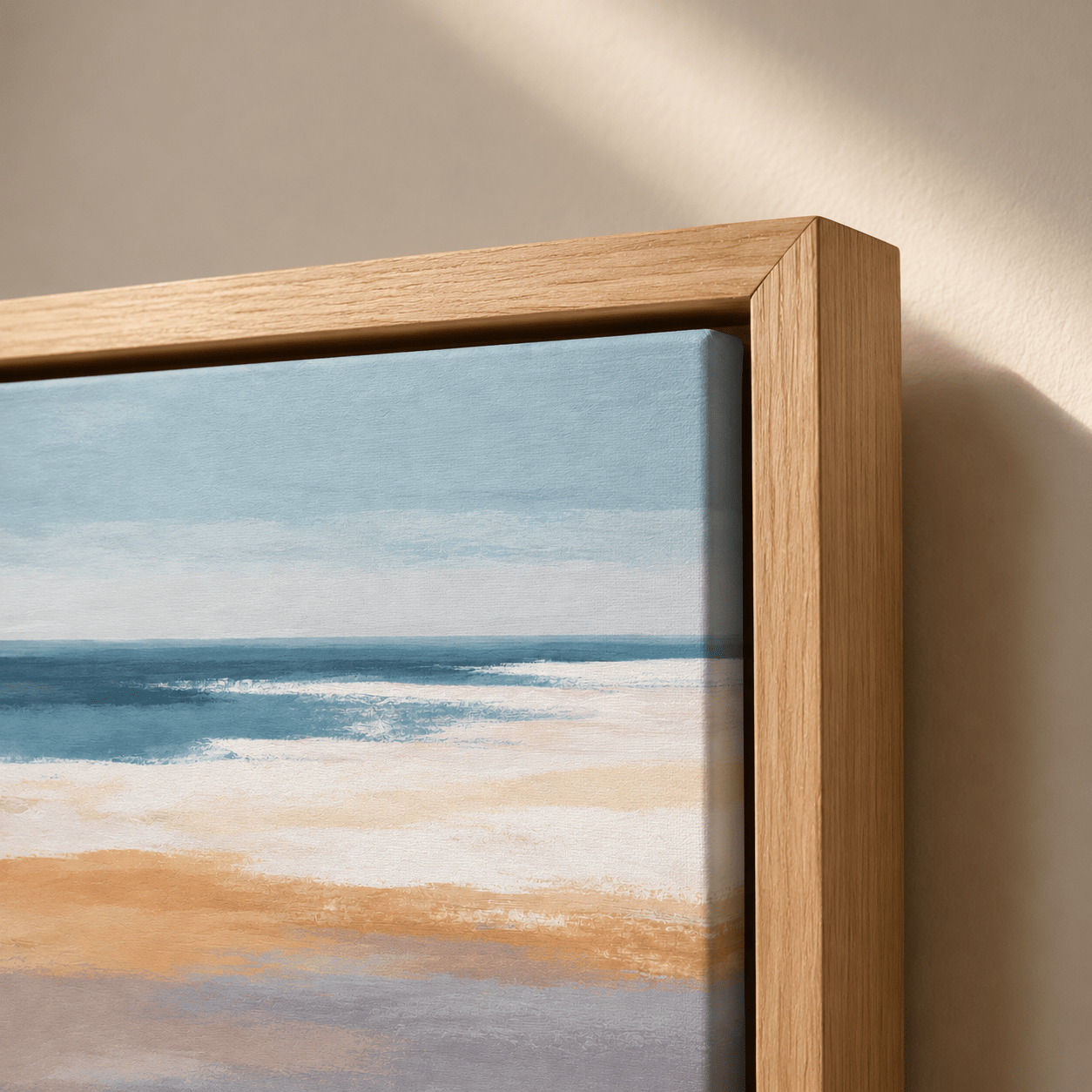 Wave wall art – Tidal Drift by Rossetti Art, alternate view