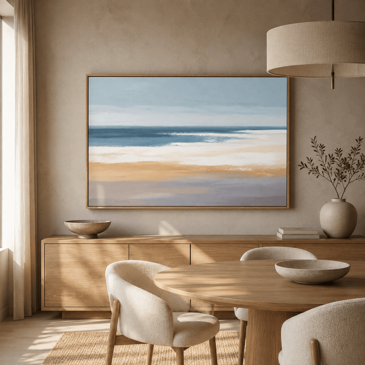 Wave wall art – Tidal Drift by Rossetti Art, detail view