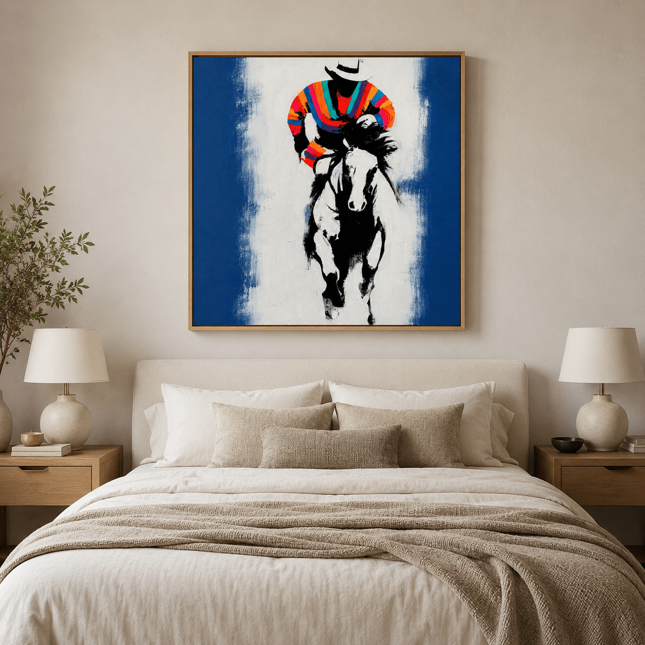 Western Art Original Painting 