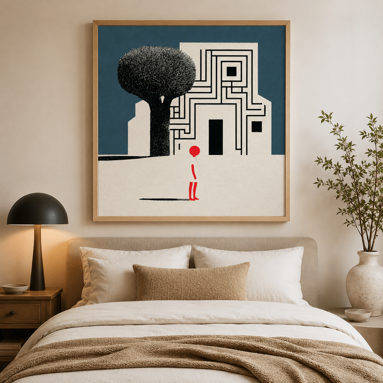 Whimsical Wall Art Canvas Print — The Labyrinth by Rossetti Art
