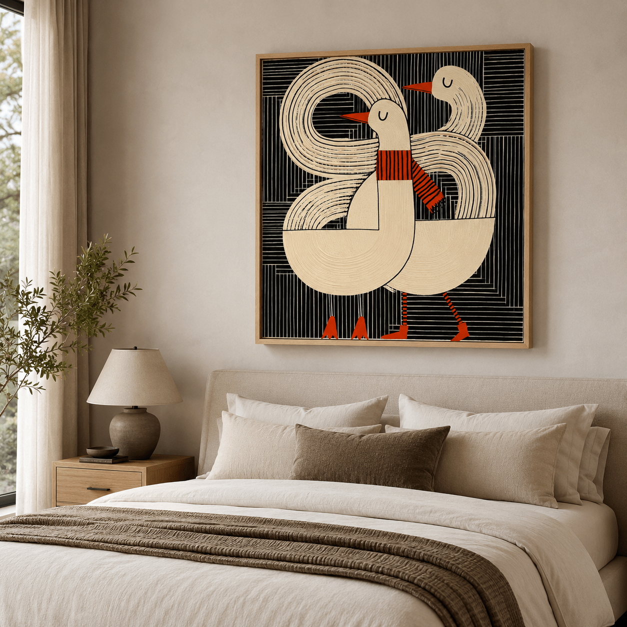 Whimsical Wall Art Canvas Print — The Promenade by Rossetti Art