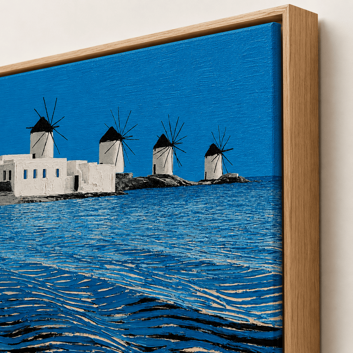 Windmill Wall Art Canvas Print — Kato Mili by Rossetti Art