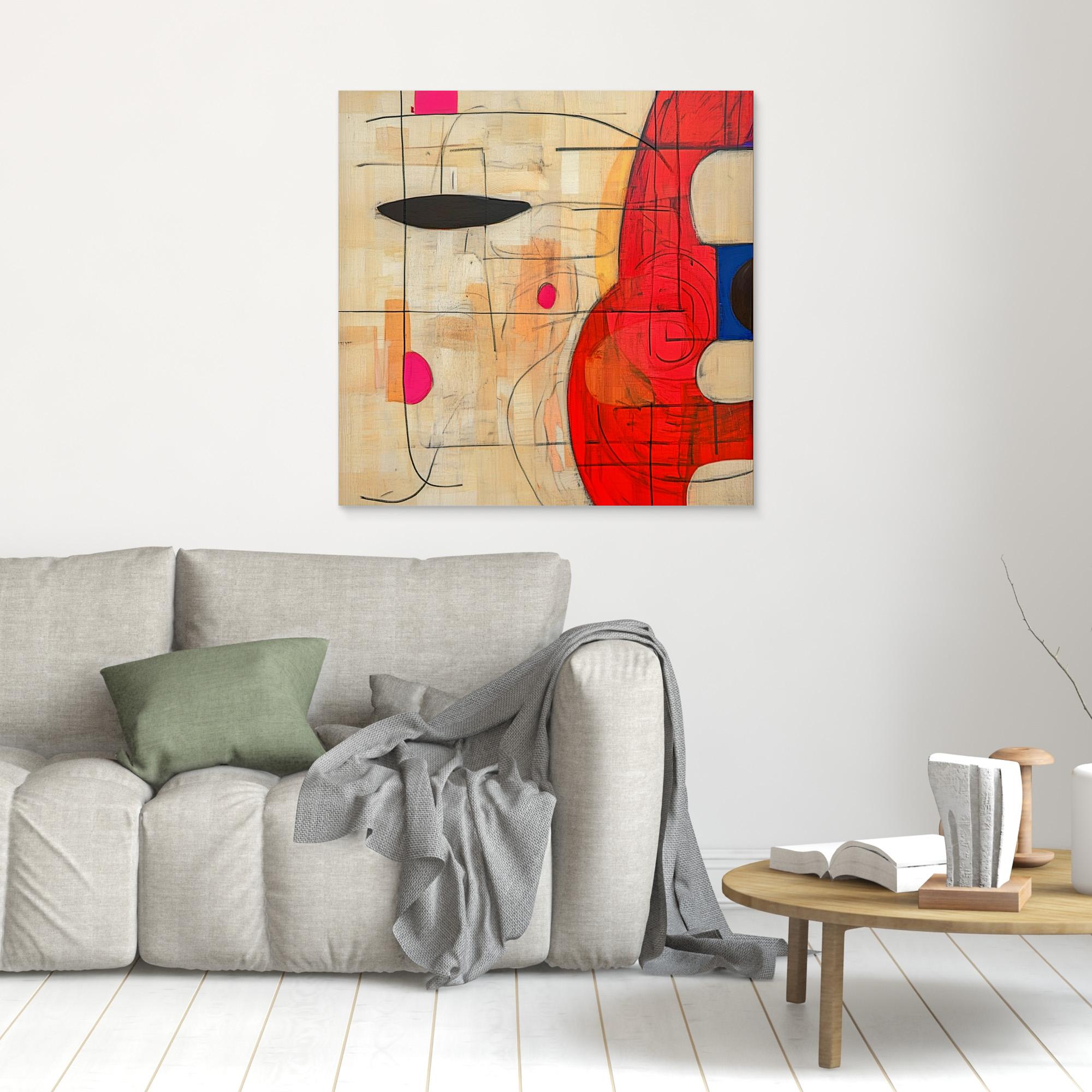 Canvas Print: Abstract Rhythms – Large Canvas Wall Art for Living Room