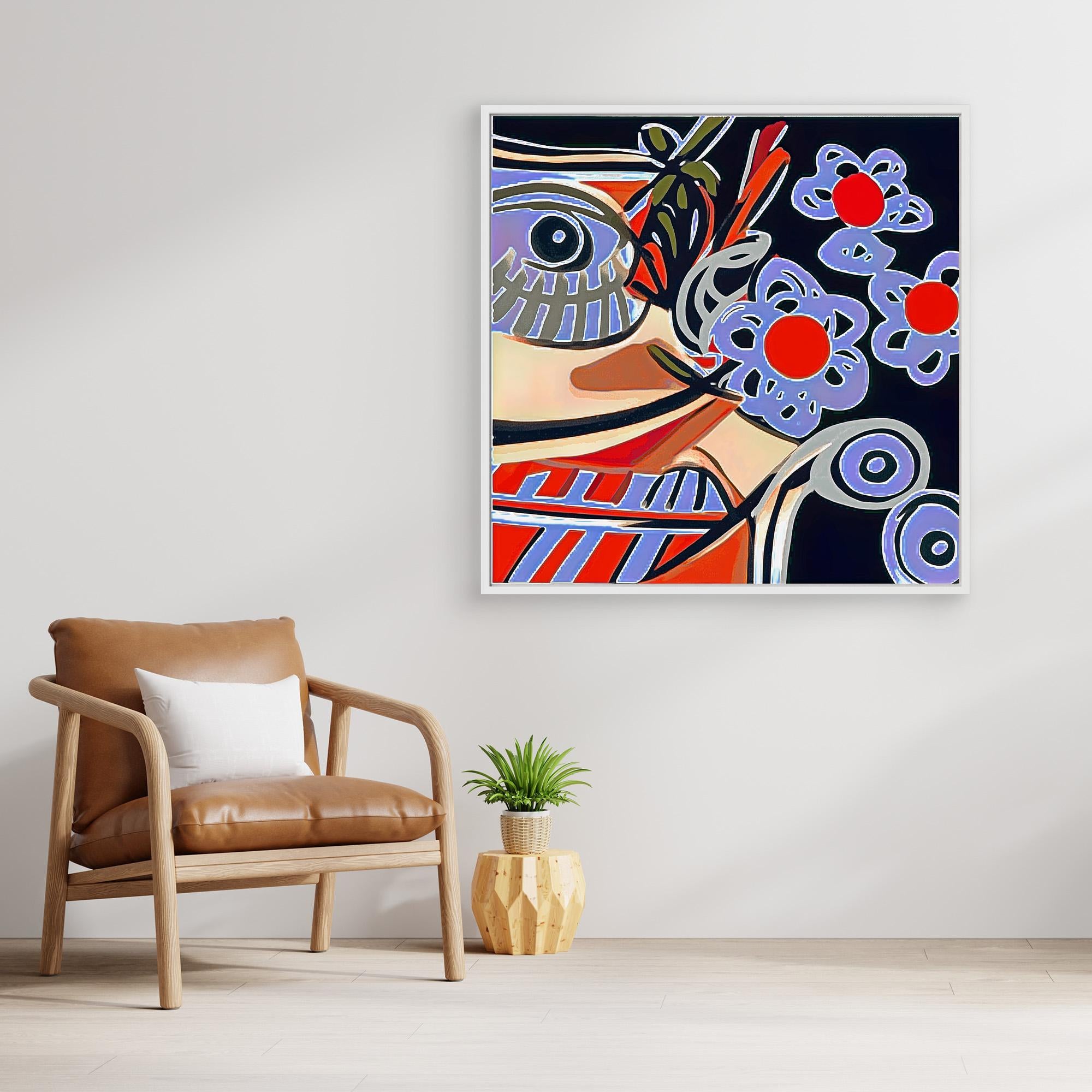 Canvas Print: Wild Bloom – Pop Art Canvas Prints