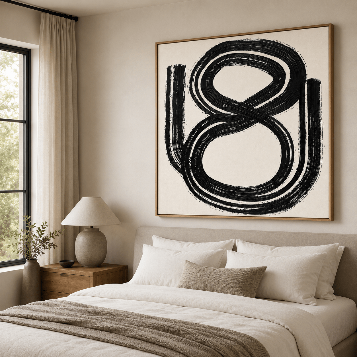 Zen Wall Art Canvas Print — Continuum by Rossetti Art