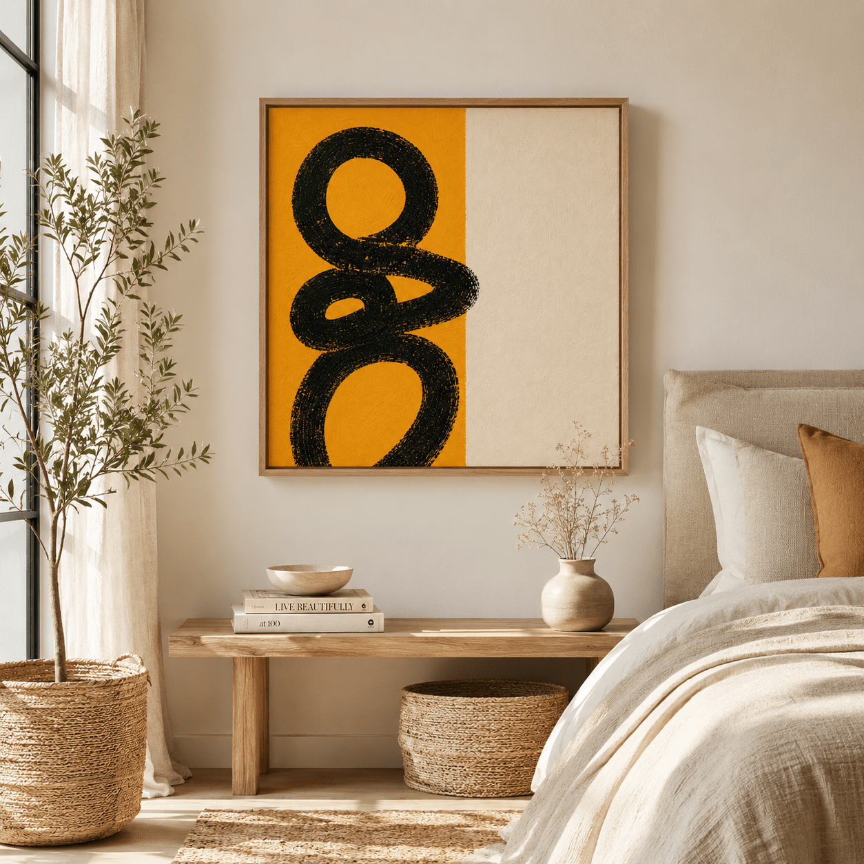 Zen Wall Art Canvas Print — Continuum by Rossetti Art